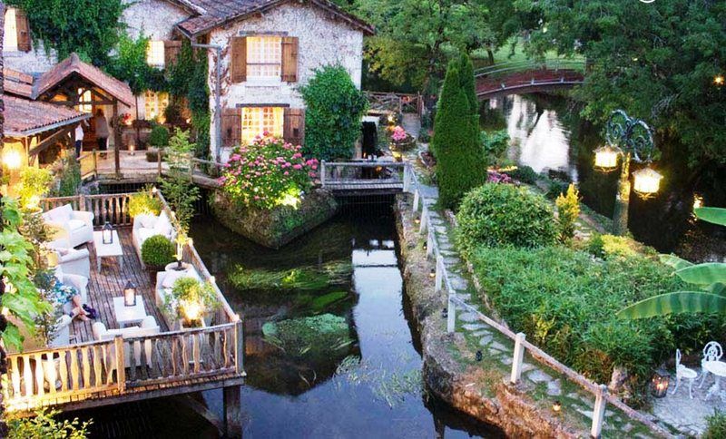 Le Moulin Du Roc Hotel Brantôme Exterior foto